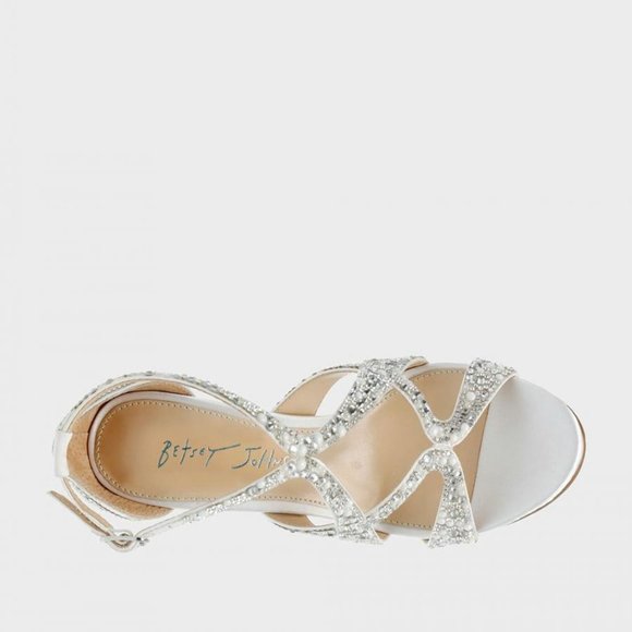 Last 1! NEW Betsey Johnson Miles Heeled Stiletto Sandal 392M0 - Picture 5 of 6